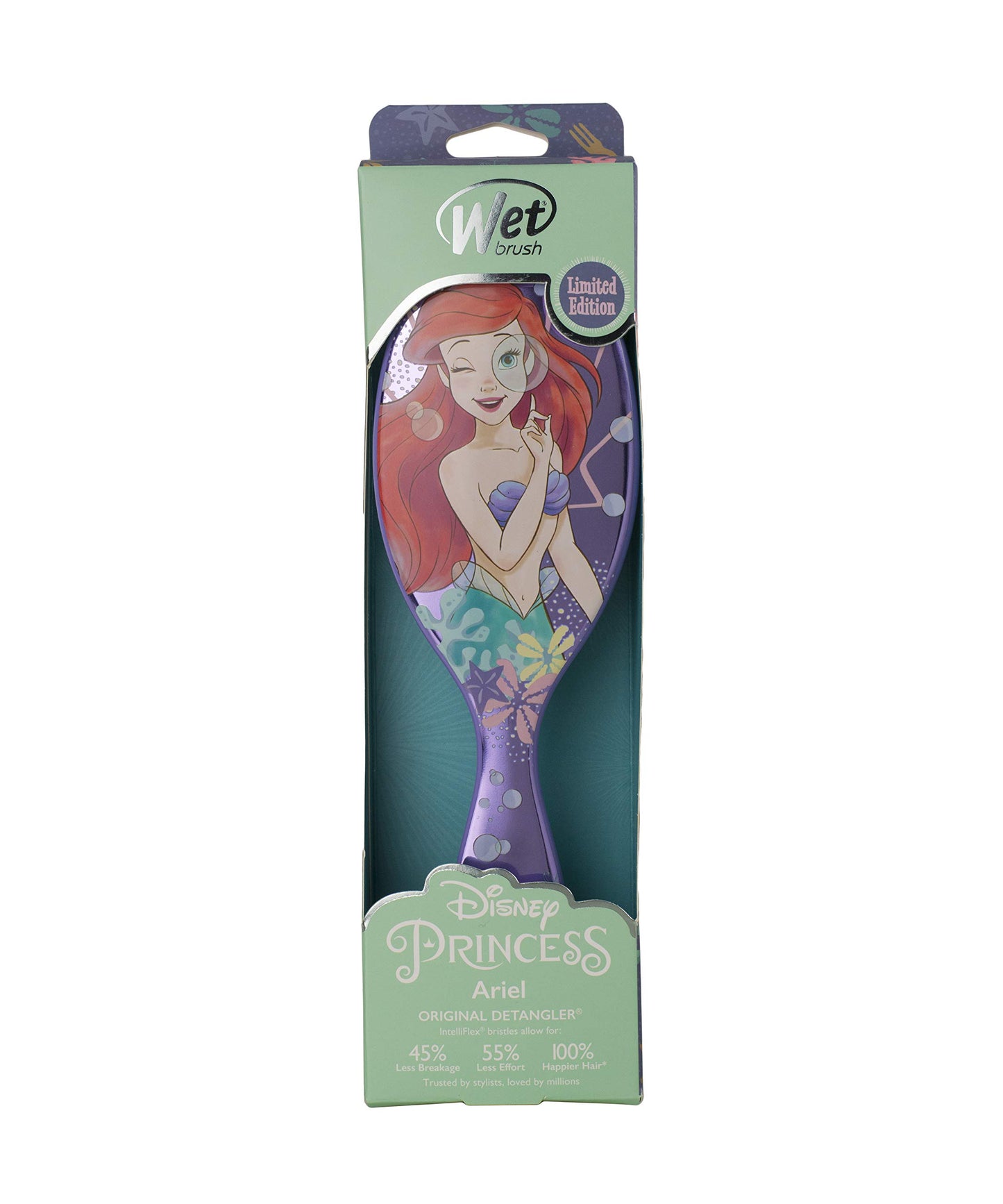 DISNEY PRINCESS WHOLEHEARTED ORIGINAL DETANGLER-ARIEL PURPLE