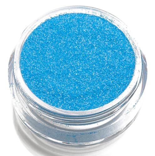 Neon Shimmer Glimmer Body Art Glitter for Children Temporary Tattoos (Neon Blue)