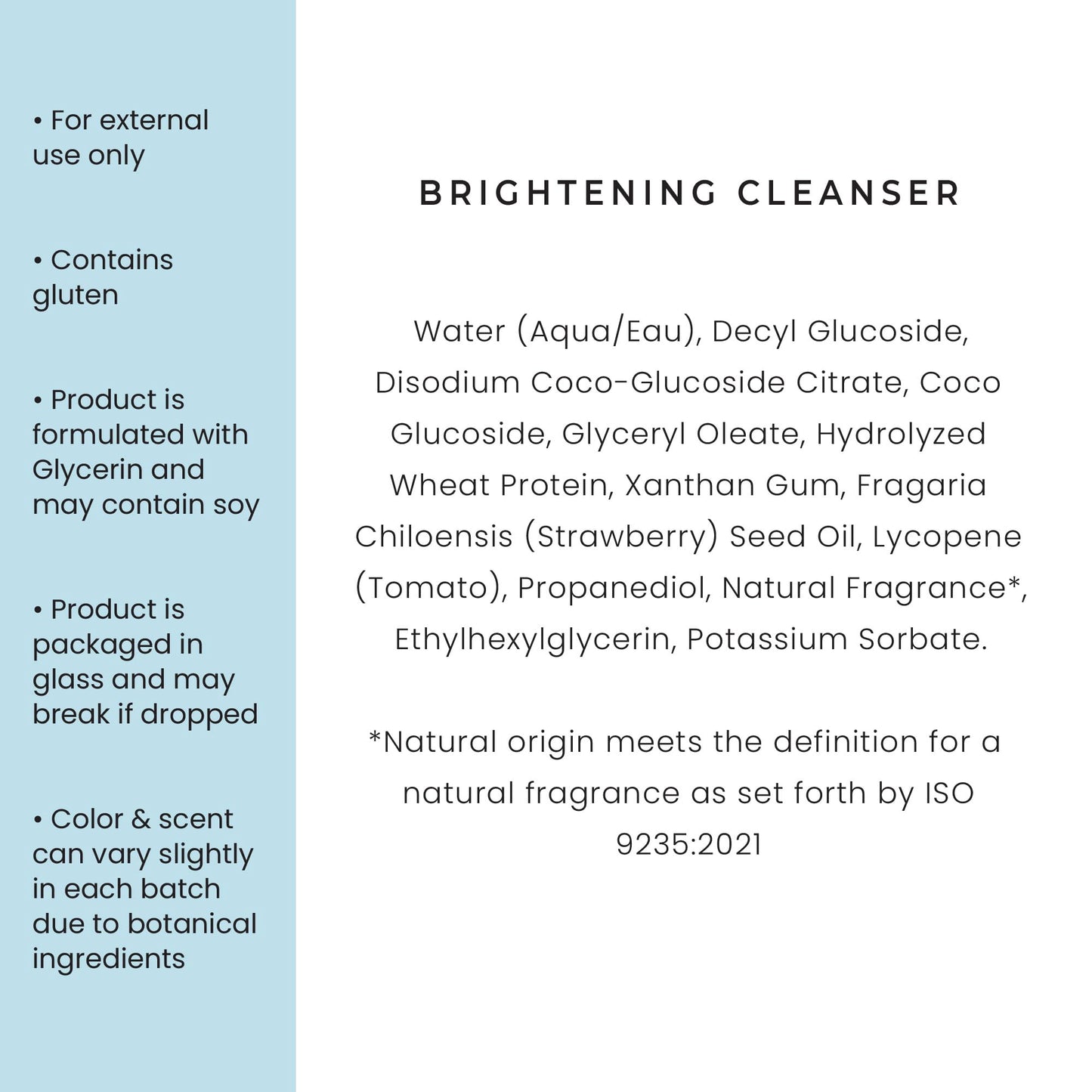 Indie Lee Brightening Facial Cleanser - Daily Hydrating Cleanser, Makeup Remover & Exfoliating Face Mask to Brighten, Firm & Protect Dry Skin - Clean