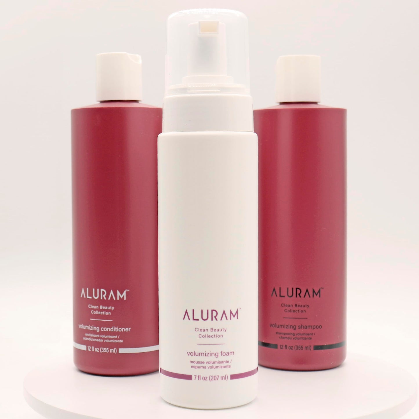 ALURAM Coconut Water Volumizing Foam, Lightweight Volume & Flexible Hold, 7 Fl Oz