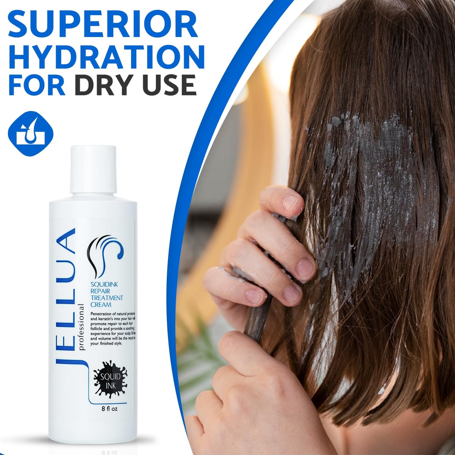 Jellua Squid Ink Repair Treatment Cream 8 oz