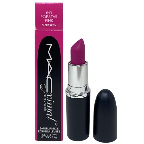MAC M·A·C Cosmetics M·A·Cximal Sleek Satin Lipstick - 810 Popstar Pink (0.12 oz / 3.5 g)