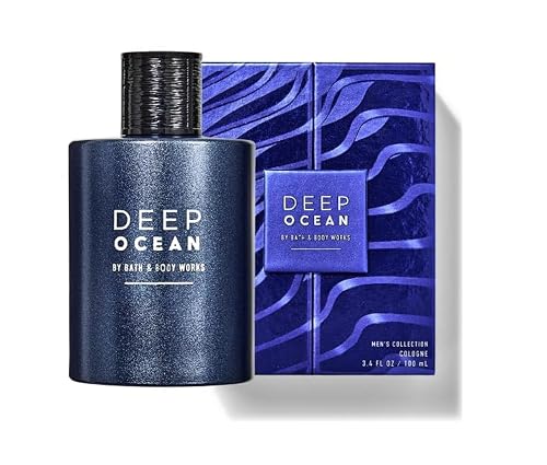 Bath and Body Works Deep Ocean Men's Collection Cologne 3.4 Fluid Ounce Spray