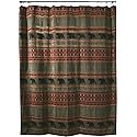 Carstens, INC JB4006 Shower Curtain, Brown