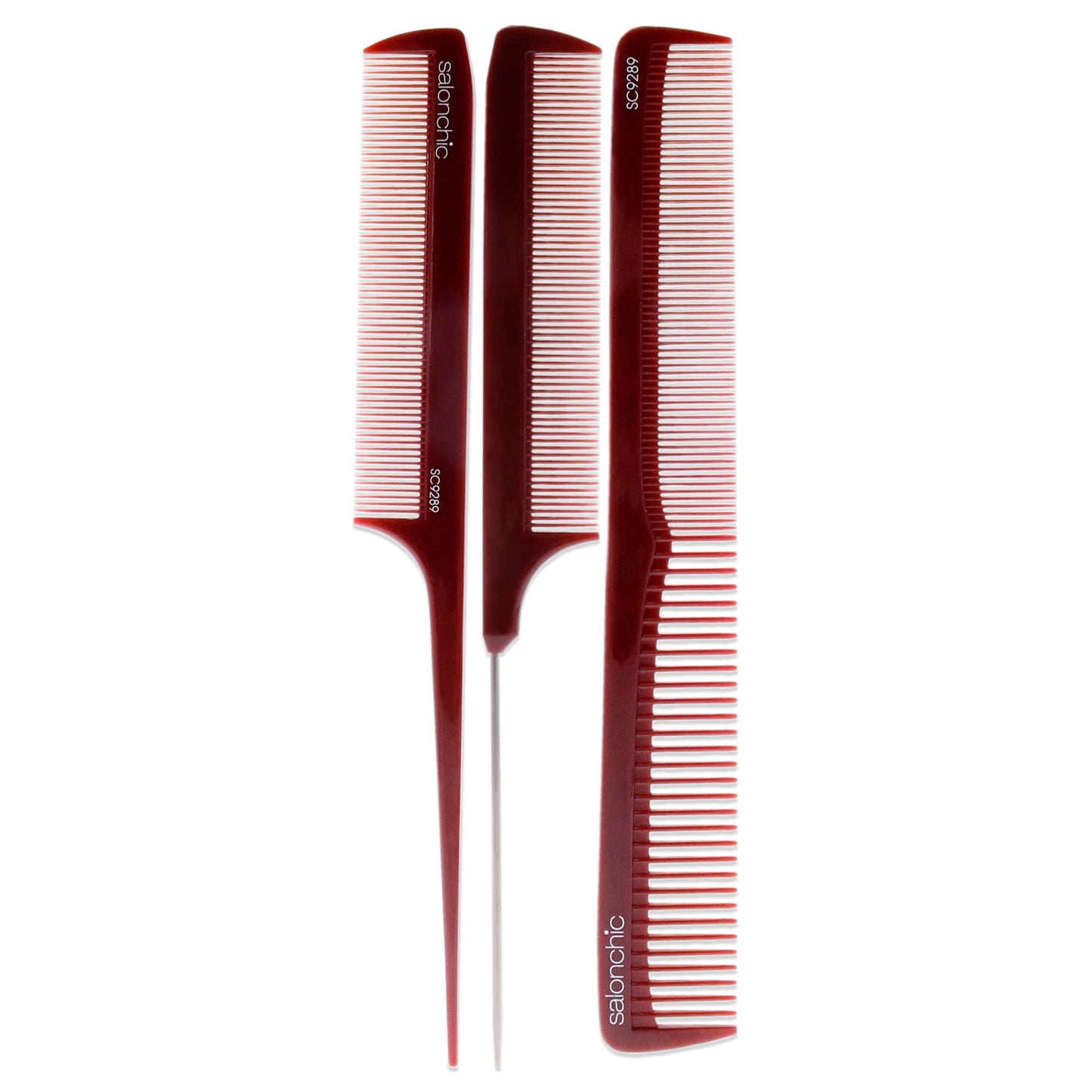 SalonChic SalonChic Comb Set Comb Unisex 3 Pc