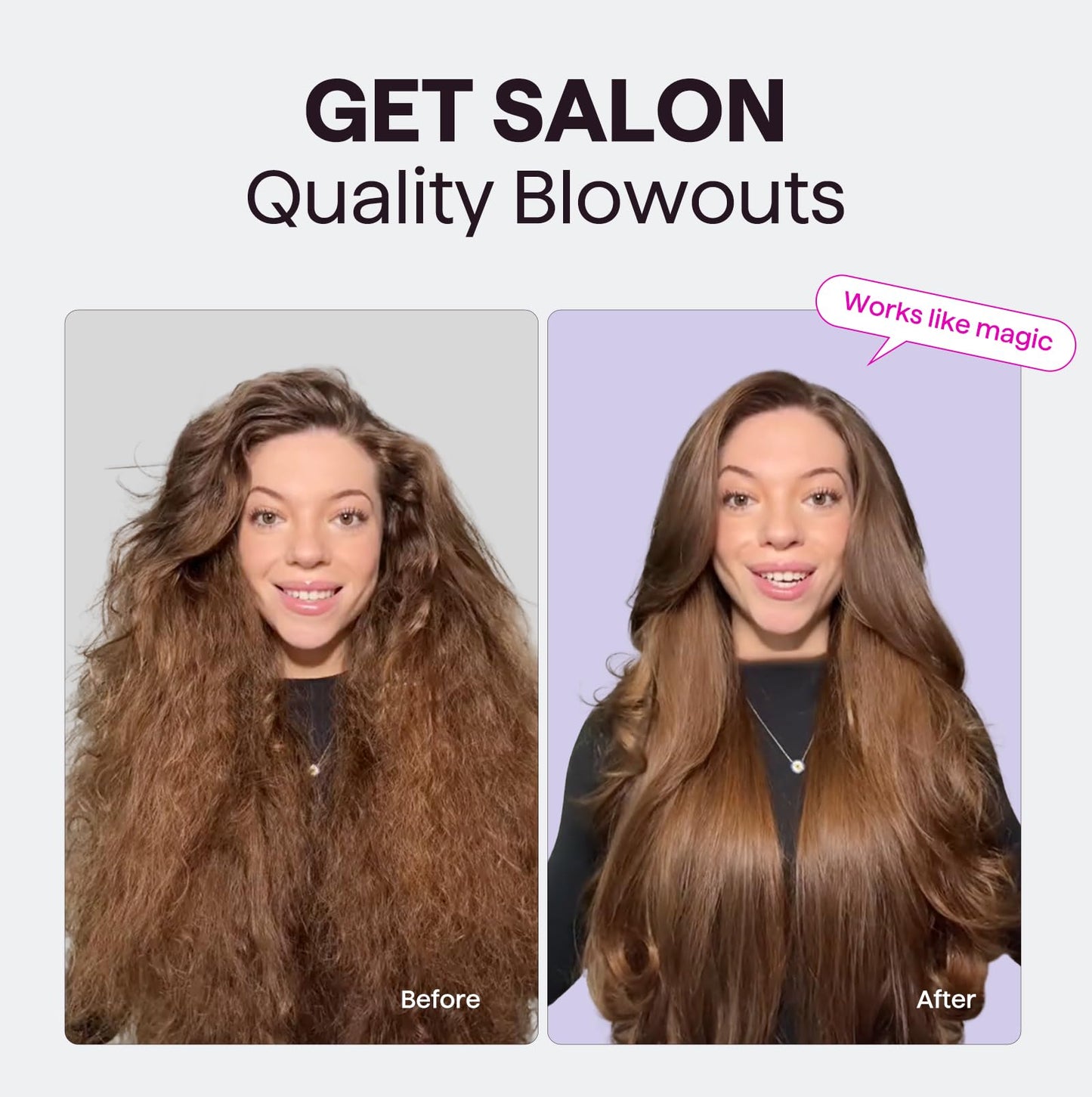 Wavytalk Thermal Brush, Blowout Express 1.7 Inch Blowout Brush, Negative Ion Technology for Creating Smooth Relax Blowouts, Give the Hair Body Beauty and Personal Care wavytalk