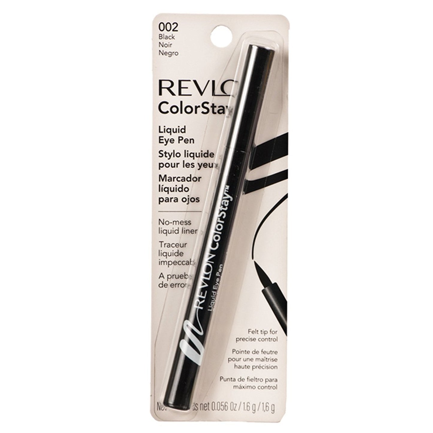 Revlon Colorstay Liquid Eye Pen - Black (002)