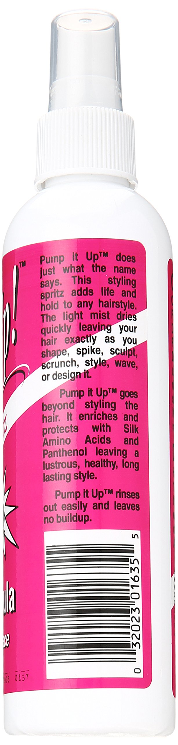 Bronner Brothers Pump It Up Spritz Regular Hold, 8 oz (Pack of 12)