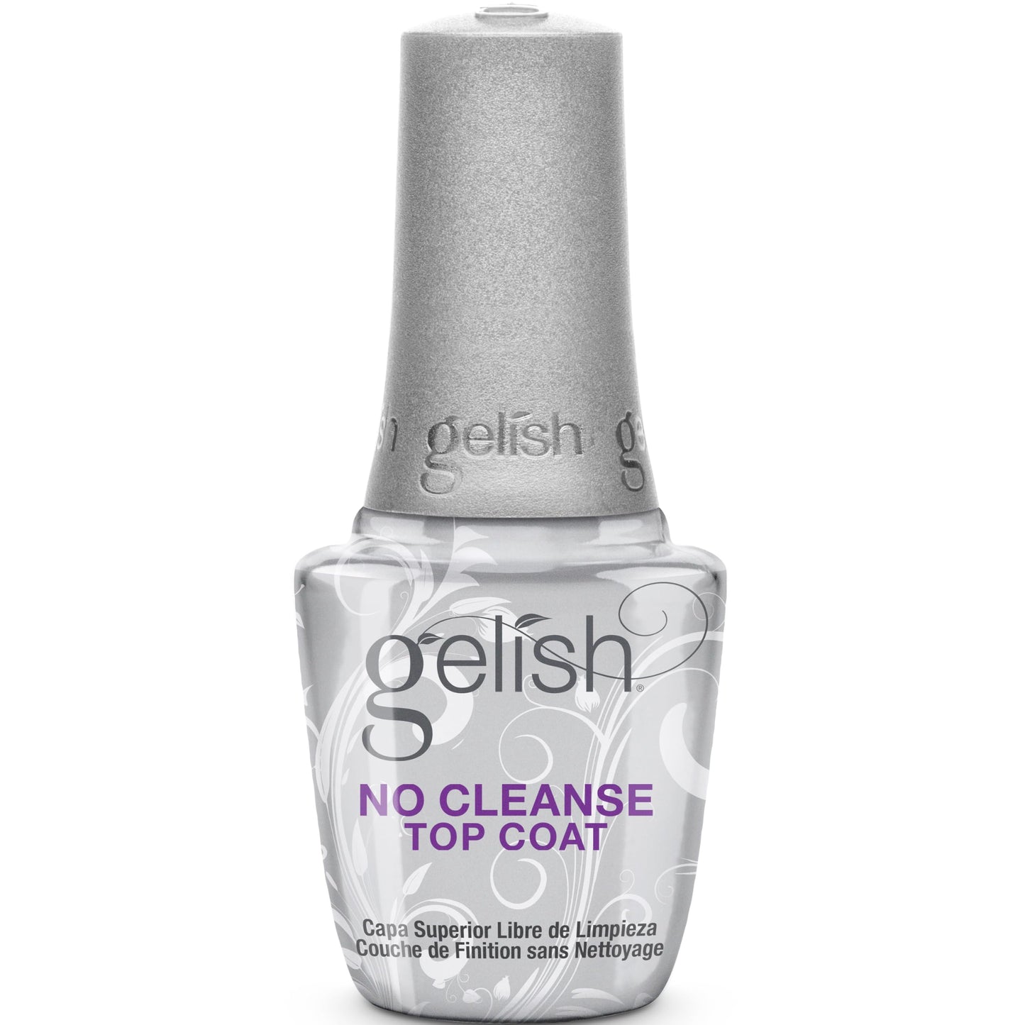 Gelish No-Cleanse No Wipe UV/LED Gel Nail Polish Top Coat Sealer, 15mL Beauty & Personal Care Gelish