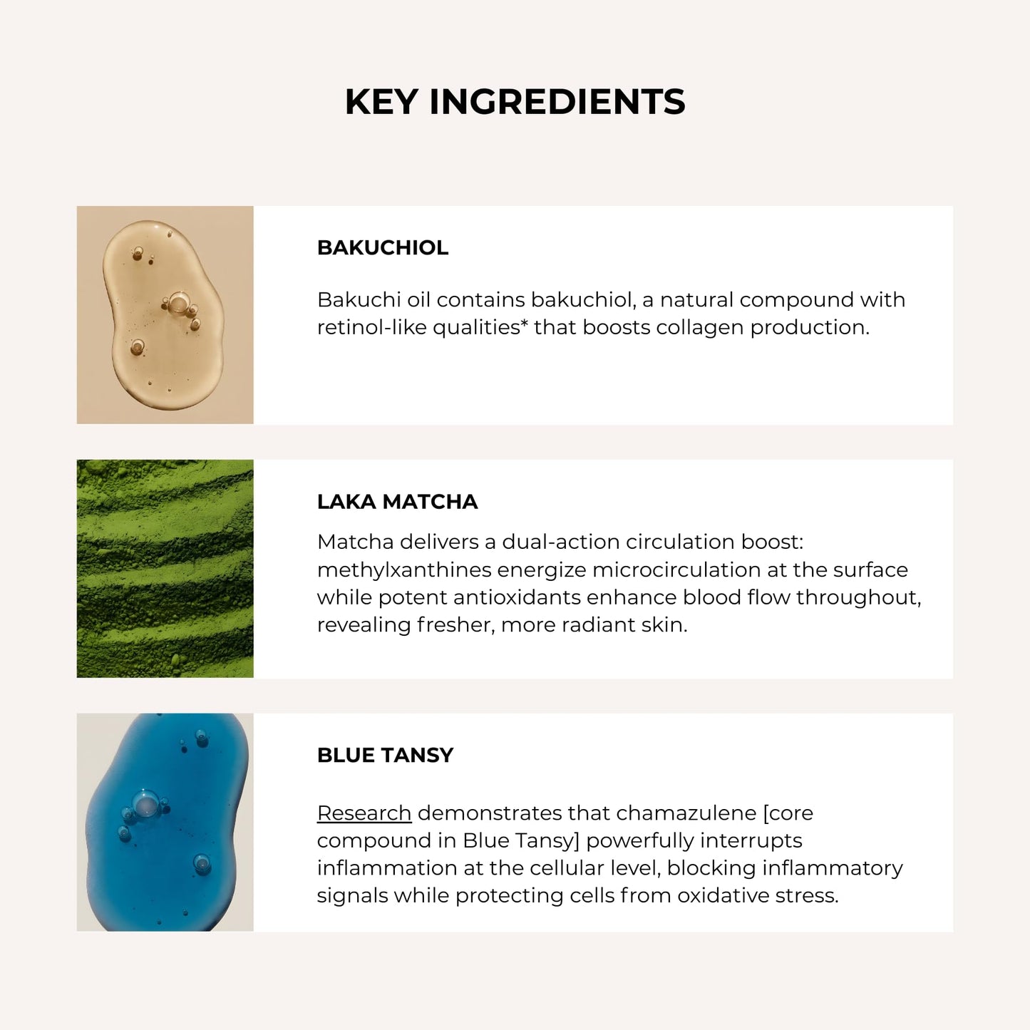 LAKA Hulali Botanical Hulali Facial Oil with Bakuchi, Blue Tansy & Matcha™ - Lightweight Face Oil Moisturizer for Daily AM & PM Skincare Beauty & Personal Care LAKA