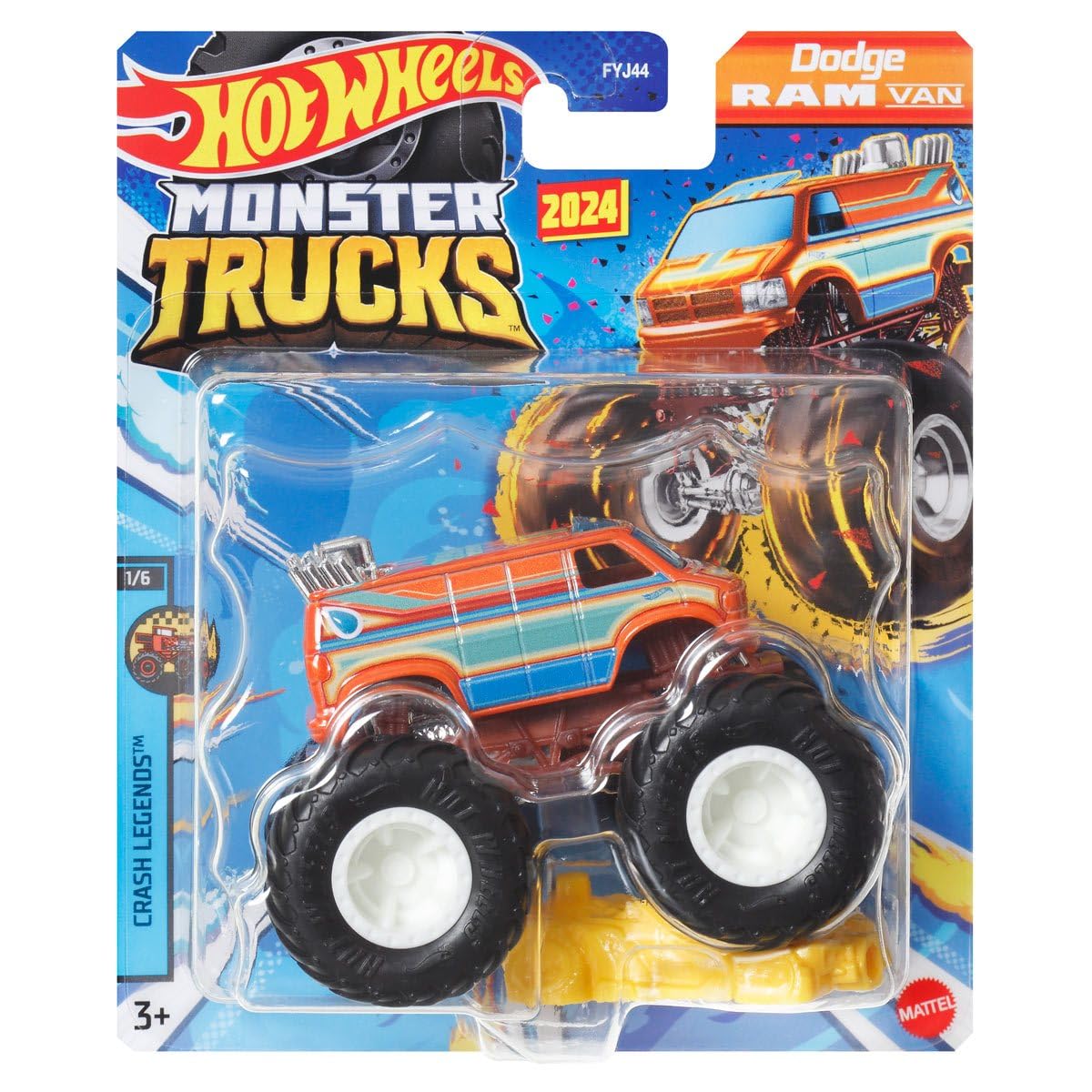 Hot Wheels Monster Trucks Dodge Ram Van