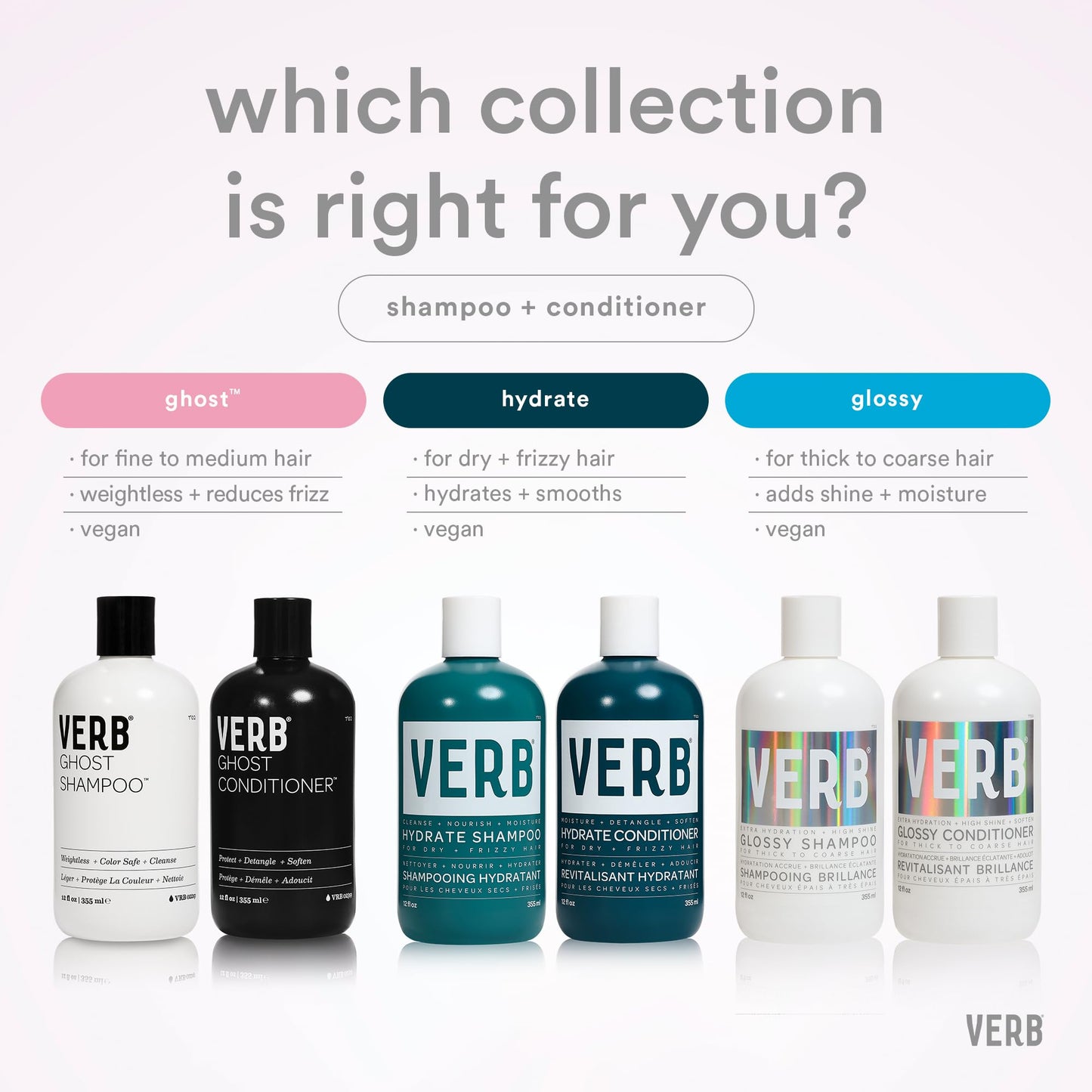 Verb Hydrate Shampoo & Conditioner Duo, 12 oz