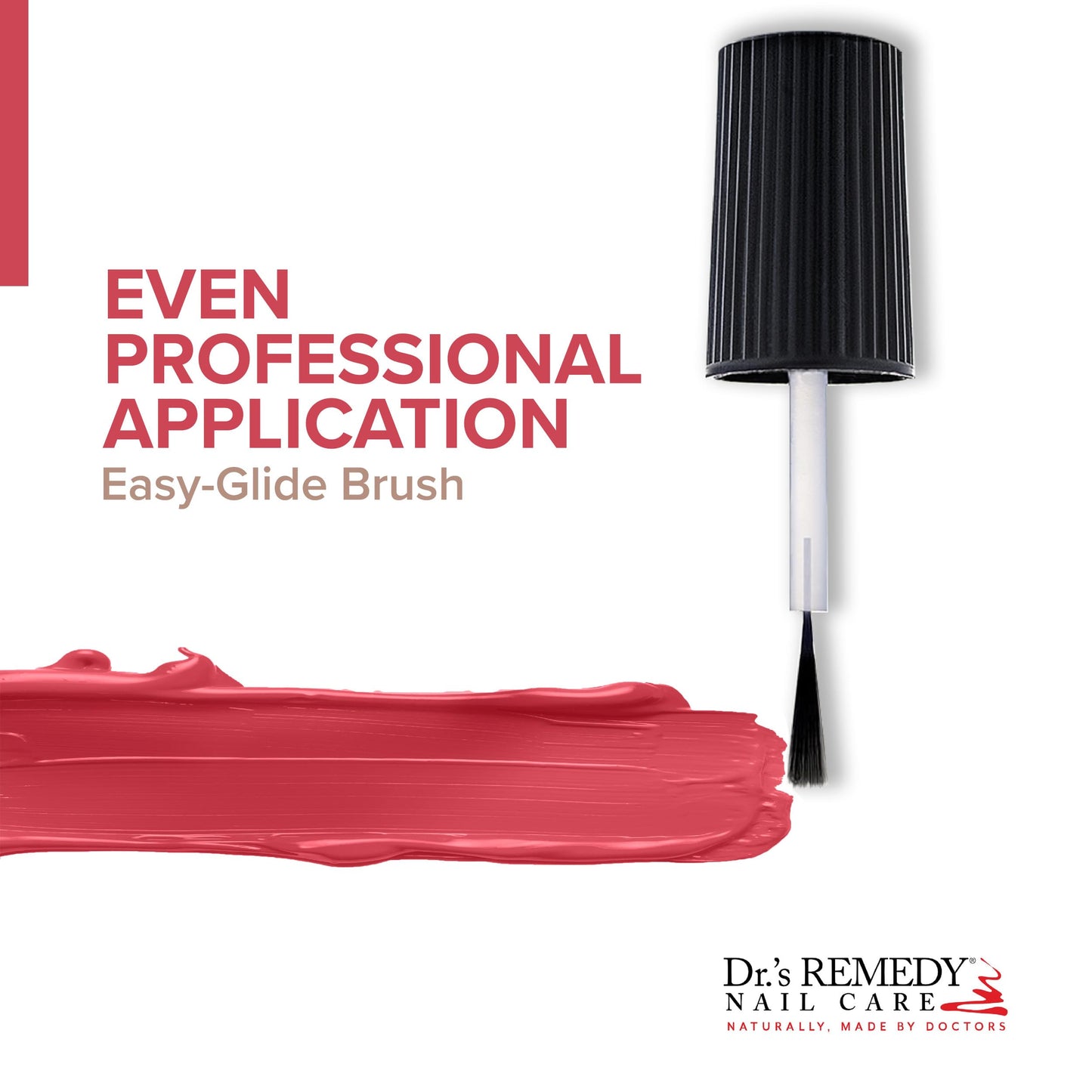 Dr’s Remedy Enriched Nail Polish: Non Toxic, All Natural, and Organic - Doctor Formulated: Strengthens, Restores, Heals, and Protects '24-Free'