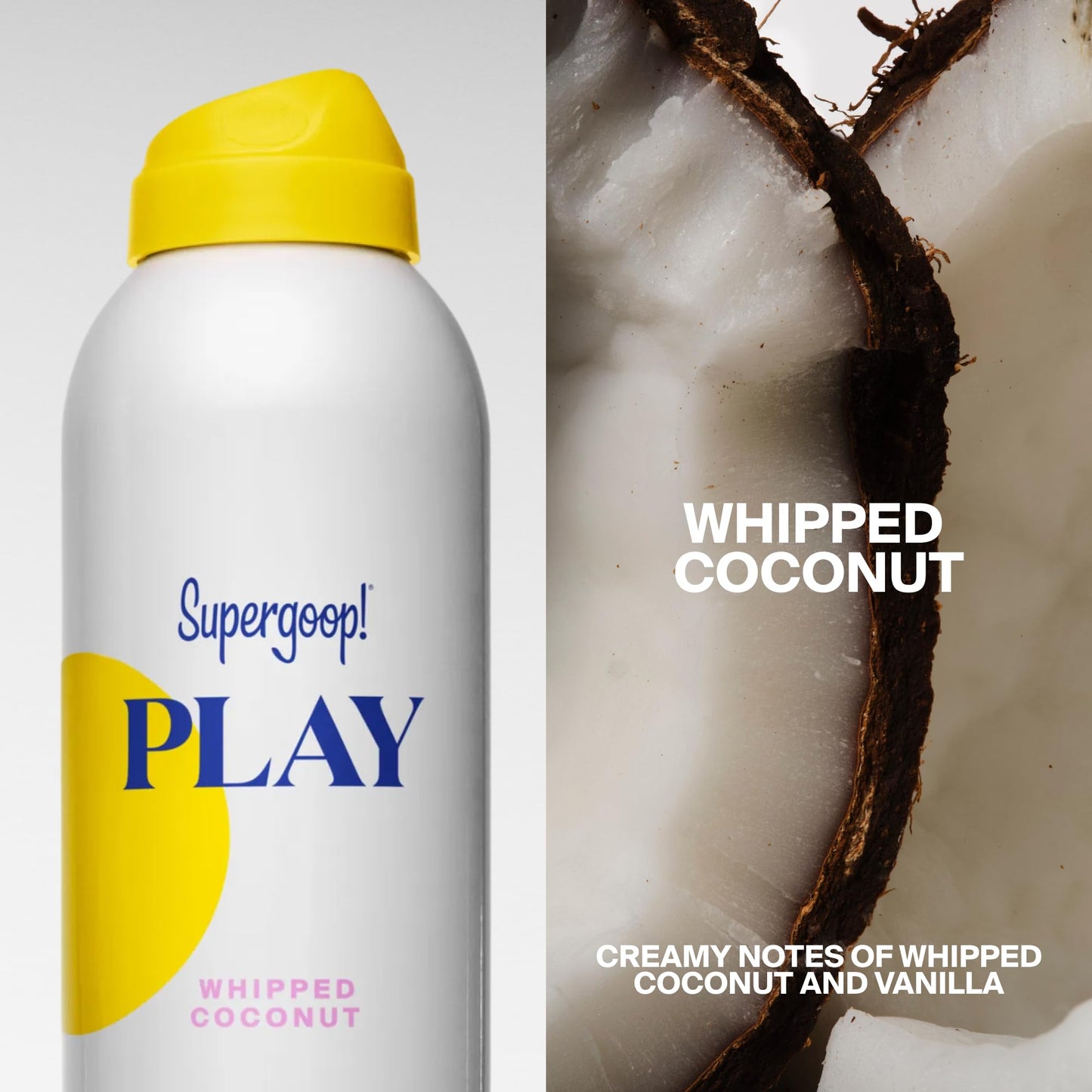 Supergoop! PLAY Antioxidant Body Mist w/Vitamin C - 6 fl oz - SPF 50 PA++++ Broad Spectrum Sunscreen - Body Spray - Great for Active Days - Whipped Beauty and Personal Care Supergoop!