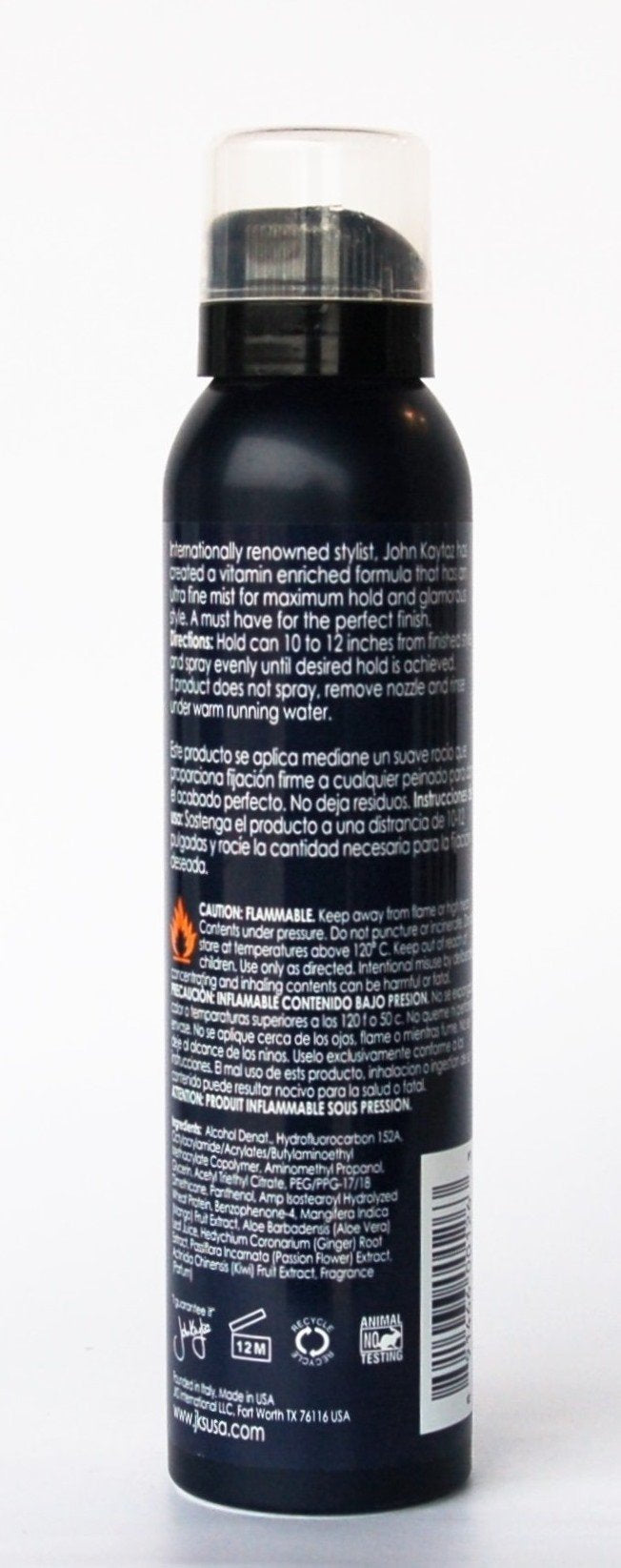 JKS® Touch Up Spray VIOLET, temporary hair color spray powder. No commitment hair color