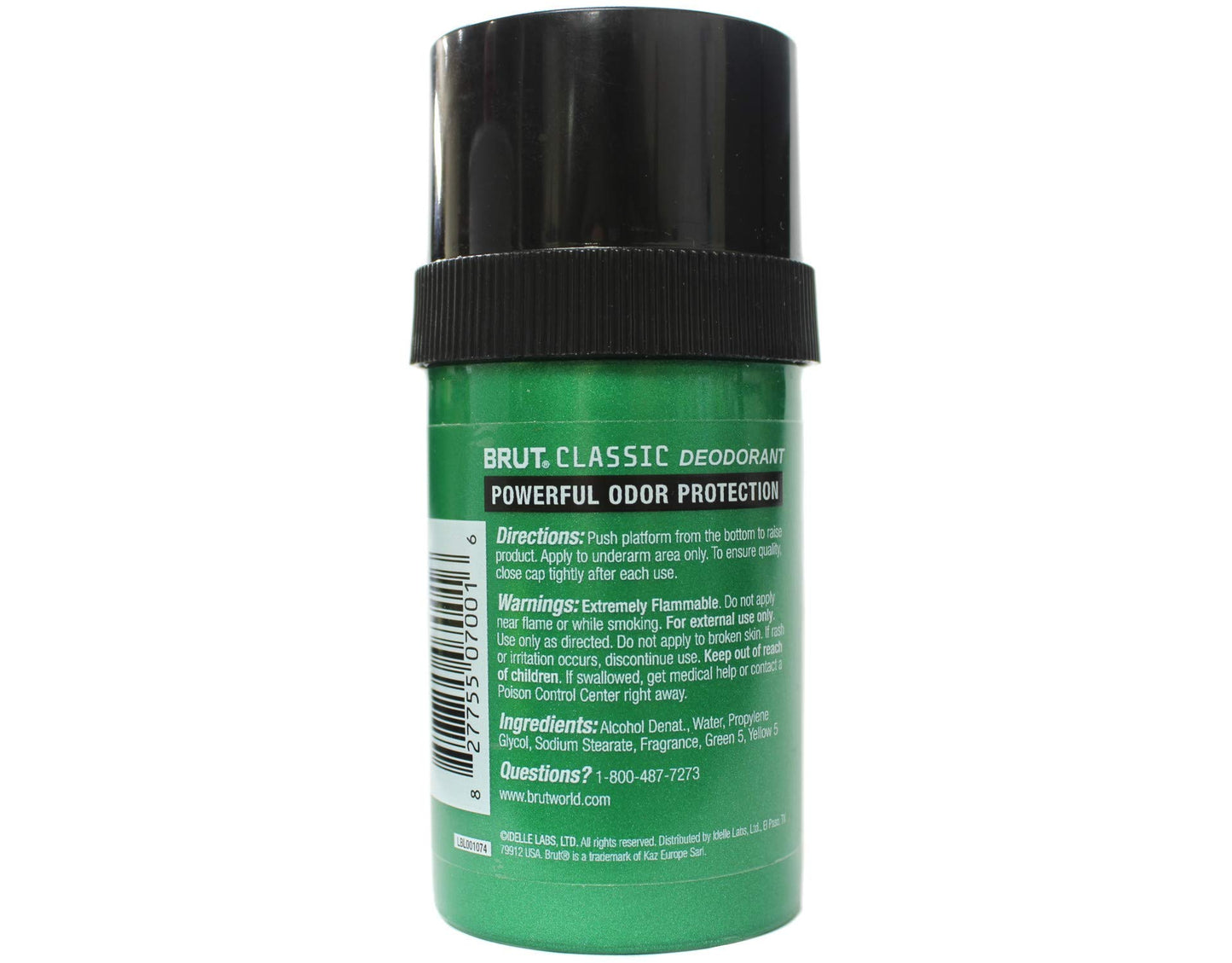 Brut Classic Round Stick Deodorant, 2.7 oz, 4-Pack Beauty and Personal Care Brut