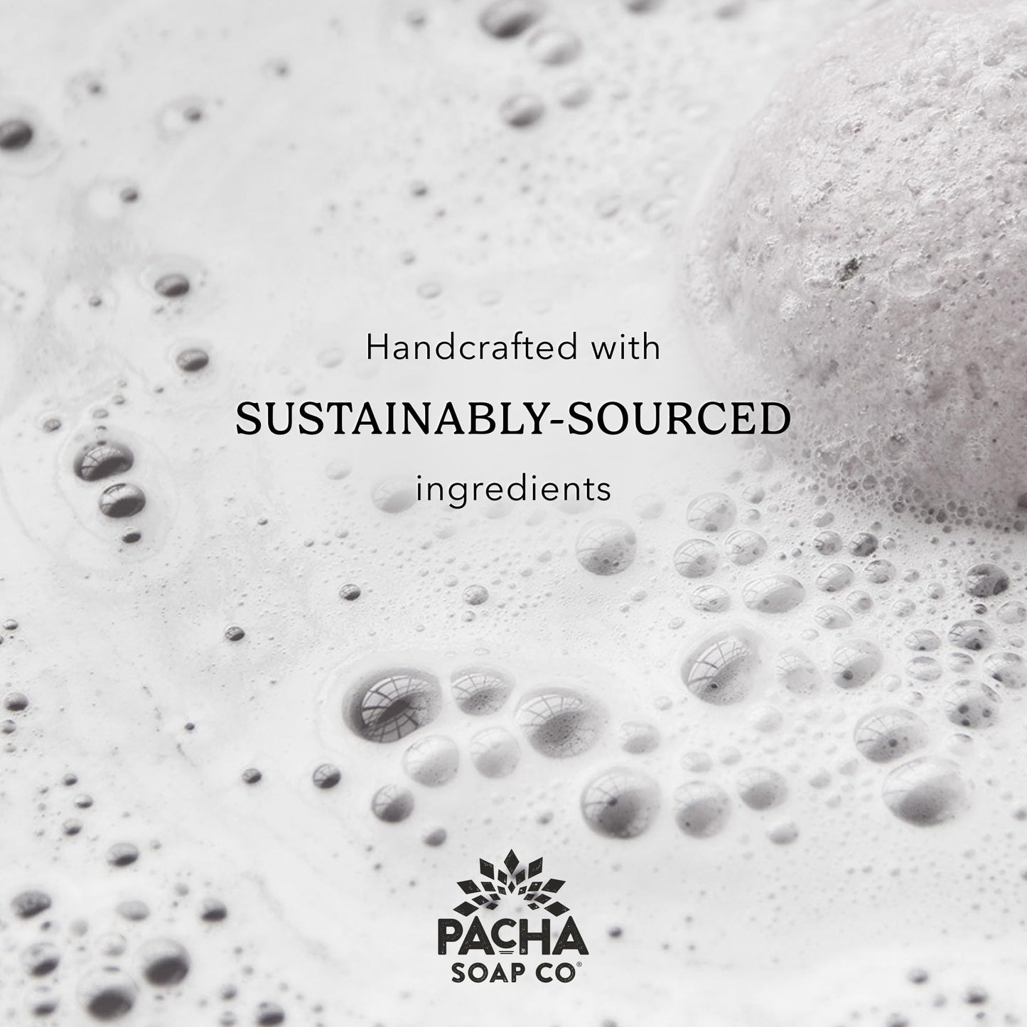 PACHA SOAP Co. Froth Bath Bomb, Pacha Peaces, Uplift, 2-Pack (8-Pieces) - Scents of Almond, Coconut, and Patchouli, & Lemongrass - Nourishing Beauty and Personal Care Pacha Soap Co