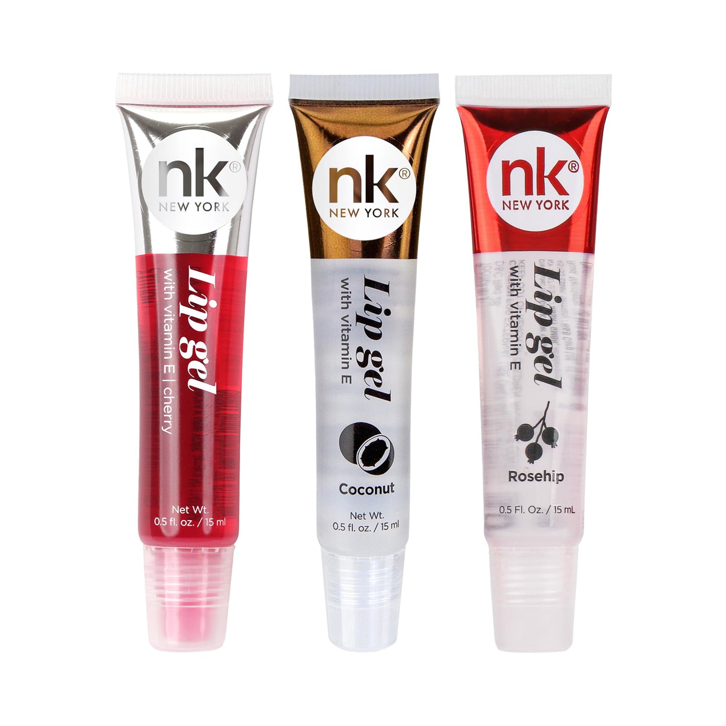 NICKA K NEW YORK Lip Gel, Hydrating, Lightweight, Glides on Effortlessly, Non Sticky Finish Lip Gel Colors
