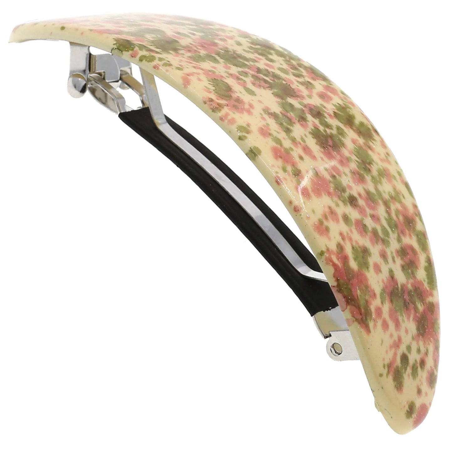 Camila Paris CP3323 French Hair Barrette Oval For Thick Curly Wavy Long Hair, Strong Hold Grip Hair Clips for Women, No Slip Rubberized Metal Clasp