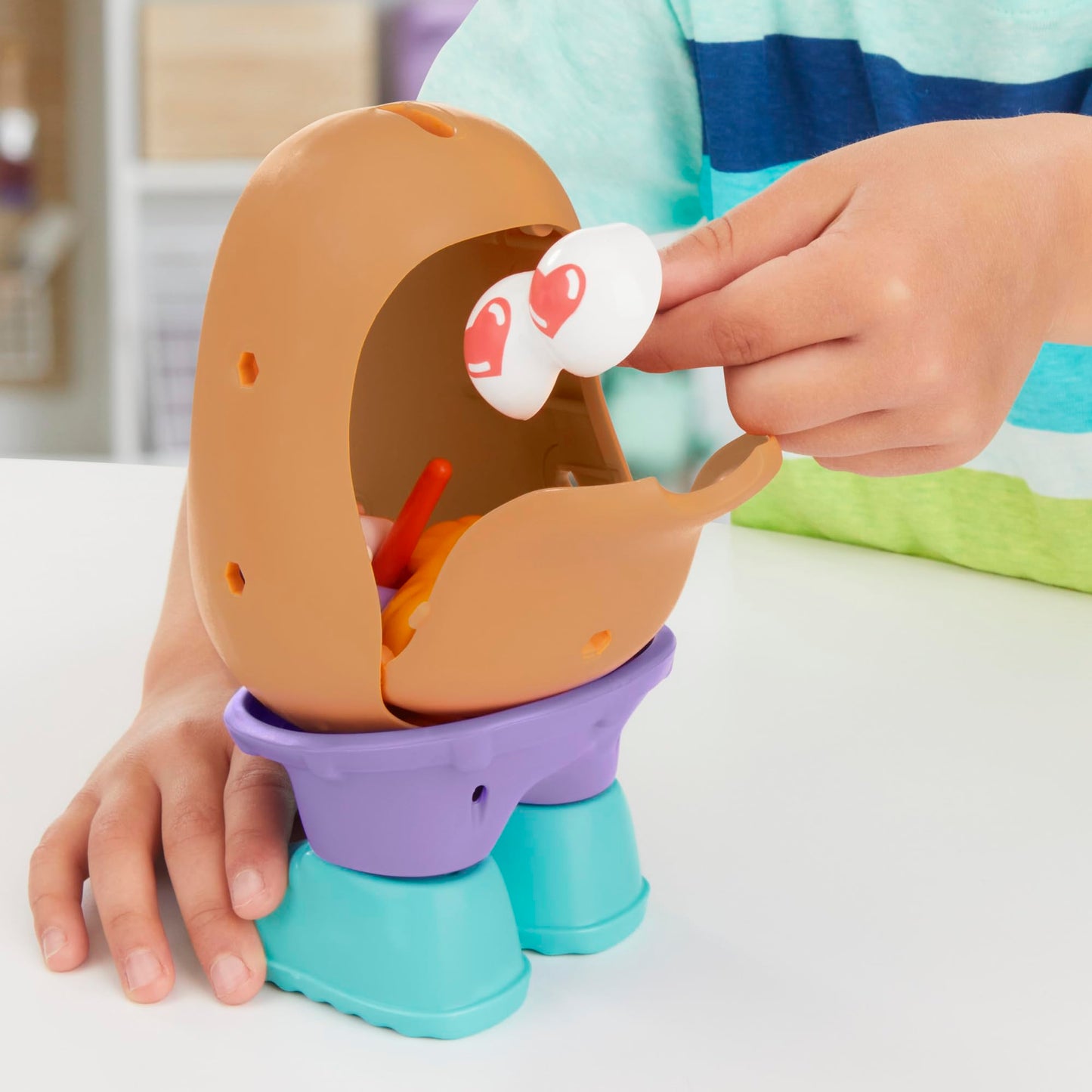 Potato Head Express Yourspud Playset – 1 Body & 32 Accessories, Creative Toy for Toddlers & Kids Ages 2+ (Amazon Exclusive)