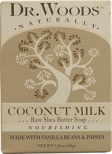 Dr. Woods Naturally Bar Soap Coconut Milk - 5.25 oz