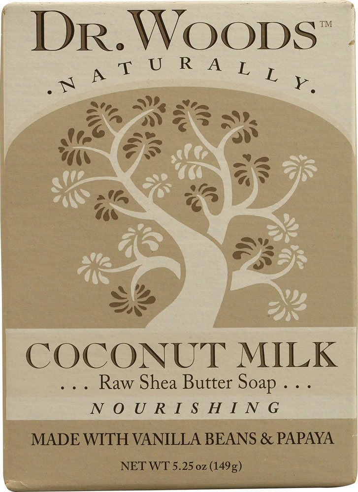 Dr. Woods Naturally Bar Soap Coconut Milk - 5.25 oz
