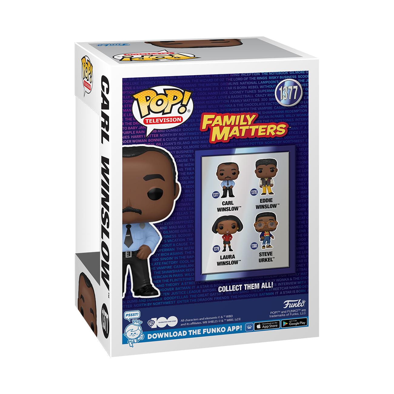 Funko POP! TV: Family Matters - Carl Winslow - Collectable Vinyl Figure - Gift Idea - Official Merchandise - for Kids & Adults - TV Fans - Model…