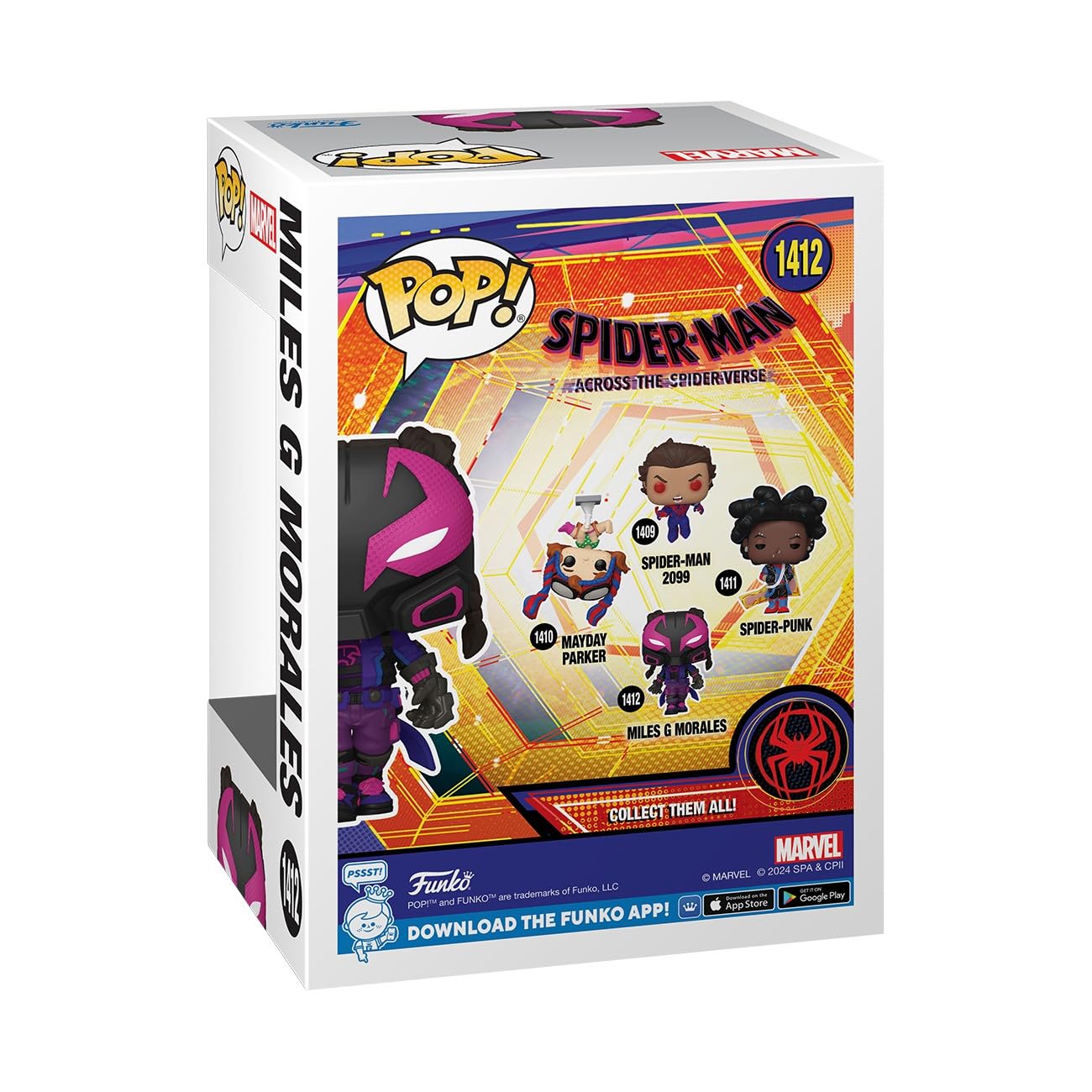 Funko POP! Marvel: Spider-Man Across The Spider-Verse - Spider-Rex - Prowler - Collectable Vinyl Figure - Gift Idea - Official Merchandise - for Kids…