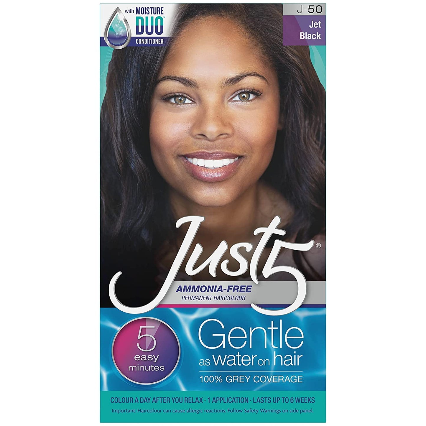 Just 5 Color Natural Jet Black (6 Pack) by Just 5