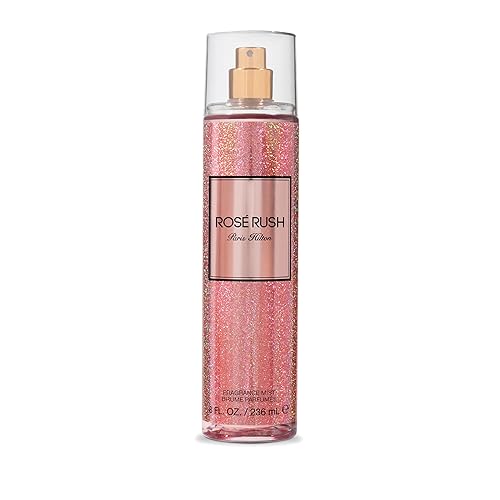 Paris Hilton Rose Rush Body Spray for Women | Floral and Fruity Fragrance | Notes of Rose Petals, Papaya and Amber | Feminine, Flirty and Long-Lasting