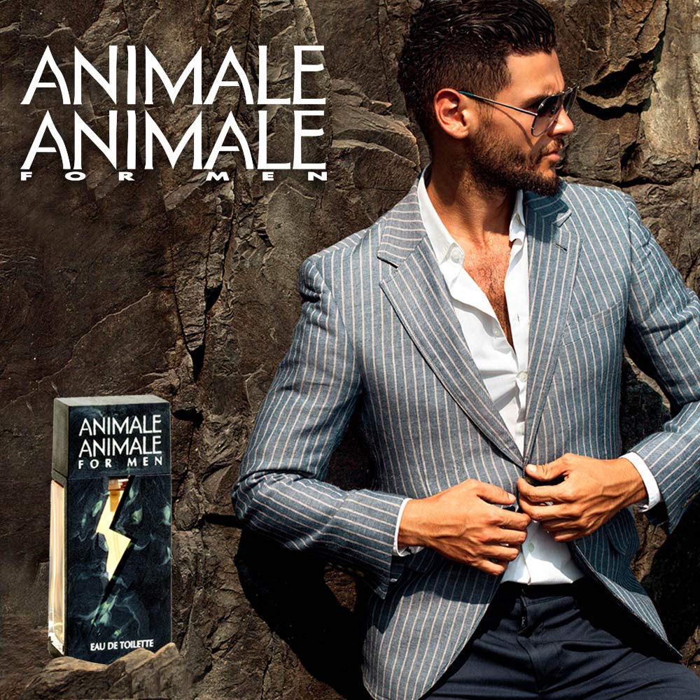Animale Animale Eau De Toilette Spray for Men, 6.8 Ounce