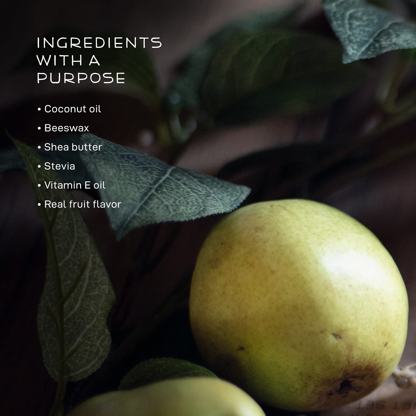 Farmstead Apothecary Lip Balm (Pear & Almond, 2 Pack)