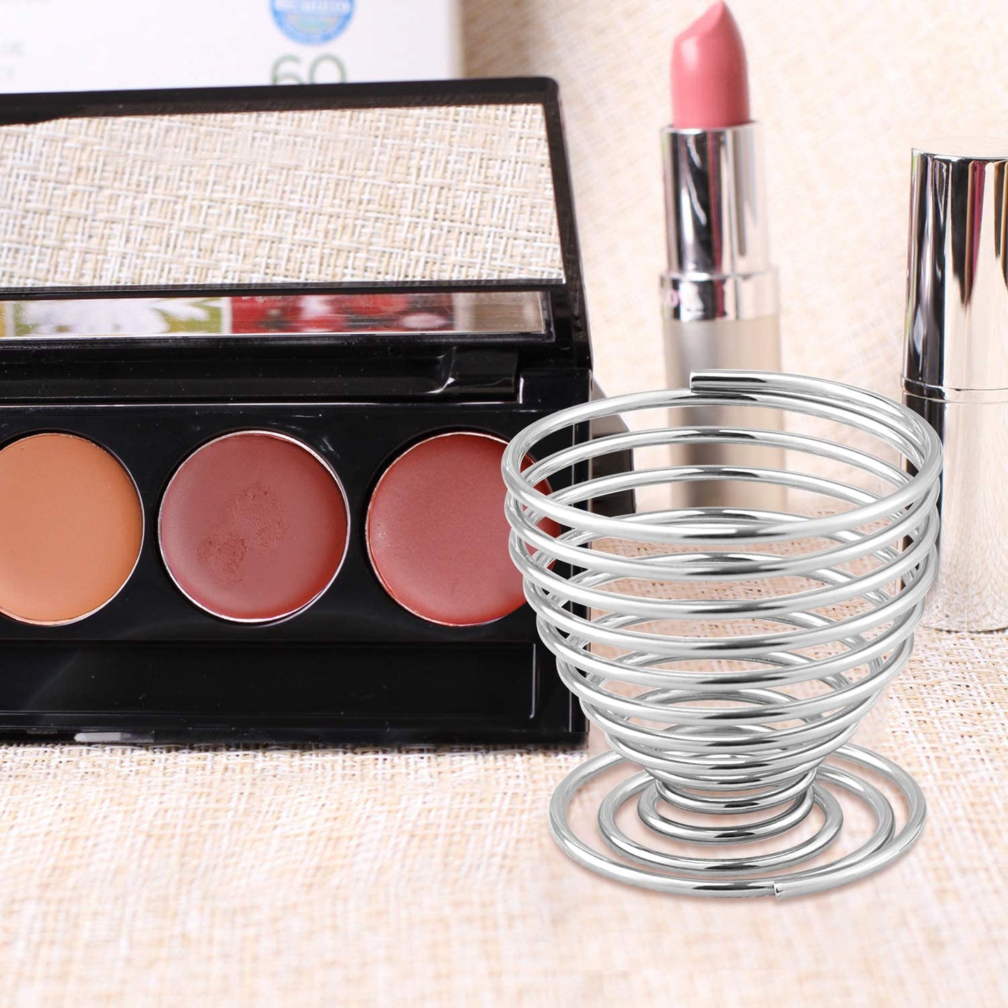Luxspire Beauty Sponge Blender Holder, Sponge Makeup Blender Holder, Makeup Powder Puff Sponge Holder Beauty Tool Dryer Drying Rack Egg Powder Puff