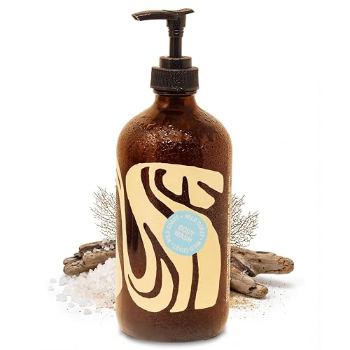 Local Revival Tallow and Honey Body Wash - Wild Coast - Beef Tallow with Honey, Olive Oil, Shea Butter and Jojoba Oil - Moisturizing Body Wash for Men