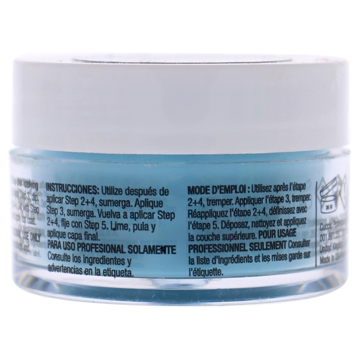 Cuccio Colour Powder Nail Polish - Lacquer For Manicures And Pedicures - Highly Pigmented Powder That Is Finely Milled - Durable Finish With A