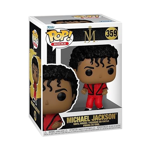 Funko POP! Rocks: Michael Jackson - (Thriller) - Collectable Vinyl Figure - Gift Idea - Official Merchandise - for Kids & Adults - Music Fans - Model…