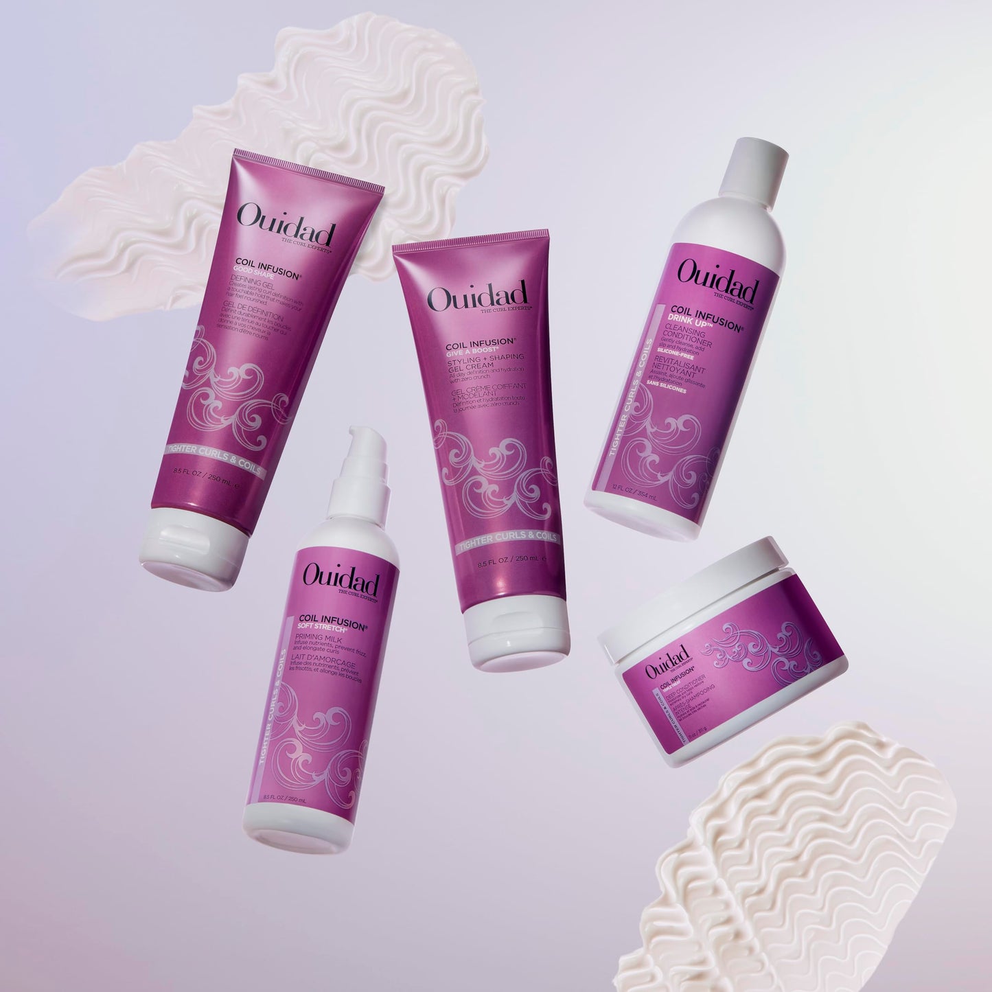 OUIDAD Coil Infusion™ Give a Boost Styling + Shaping Gel Cream, 8.5 oz.