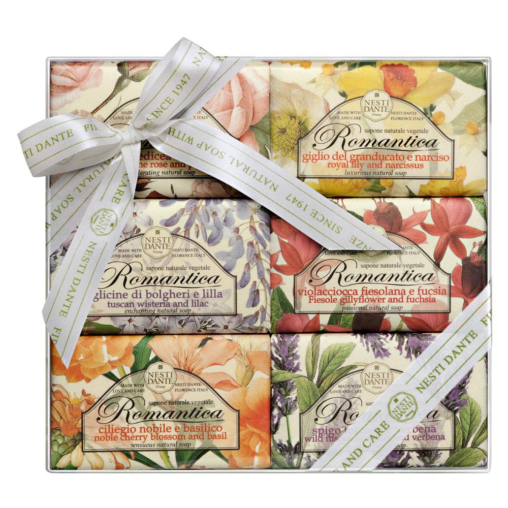Romantica Floral 6 Soap Gift Set