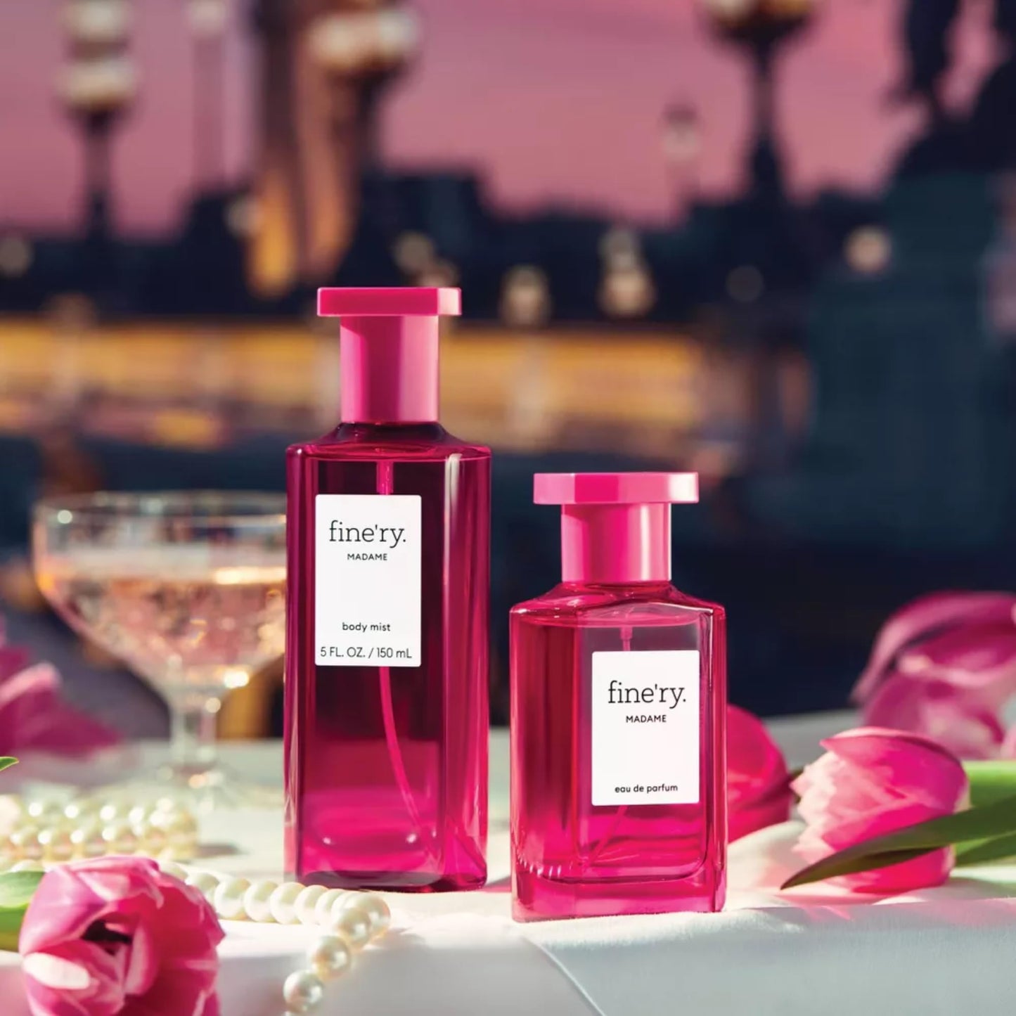Fine'ry Fruity Floral Elegant Eau de Parfum - Madame Long-Lasting Perfume for Women - Crème de Cassis, Velvet Orris & Patchouli, Gourmand, Full Size Beauty & Personal Care Fine'ry