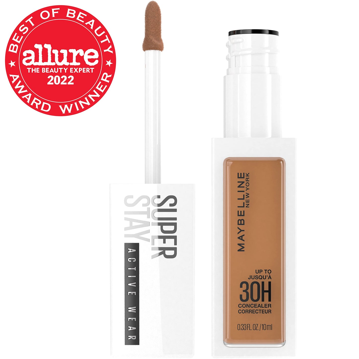Maybelline Super Stay Liquid Concealer Makeup, Full Coverage Concealer, Up to 30 Hour Wear, Transfer Resistant, Natural Matte Finish, Oil-free
