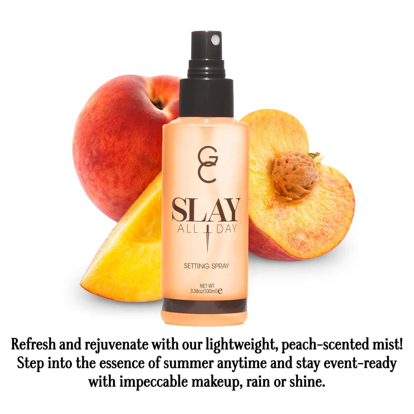 Slay All Day Setting Spray - Peach by Gerard Cosmetic for Women - 3.38 oz Setting Spray