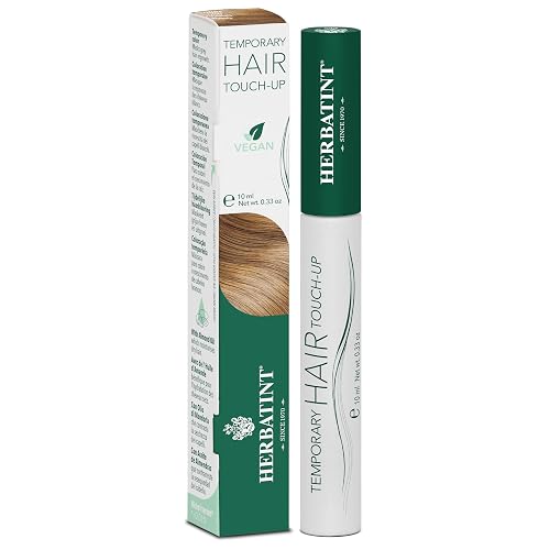 Herbatint Temporary Hair Touch-Up - Instantly Mask Grey Roots Between Coloring with Easy To Apply Precision Brush Kit - Natural-Looking Concealer