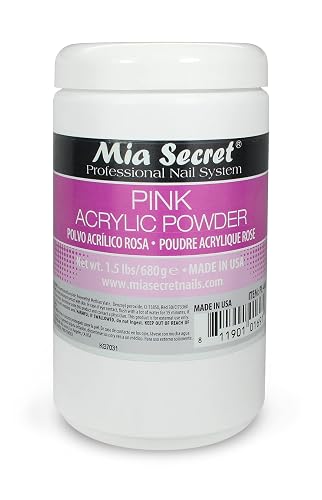 Mia Secret pink Acrylic Powder 1.5 lbs - Made in USA Beauty & Personal Care Mia Secret