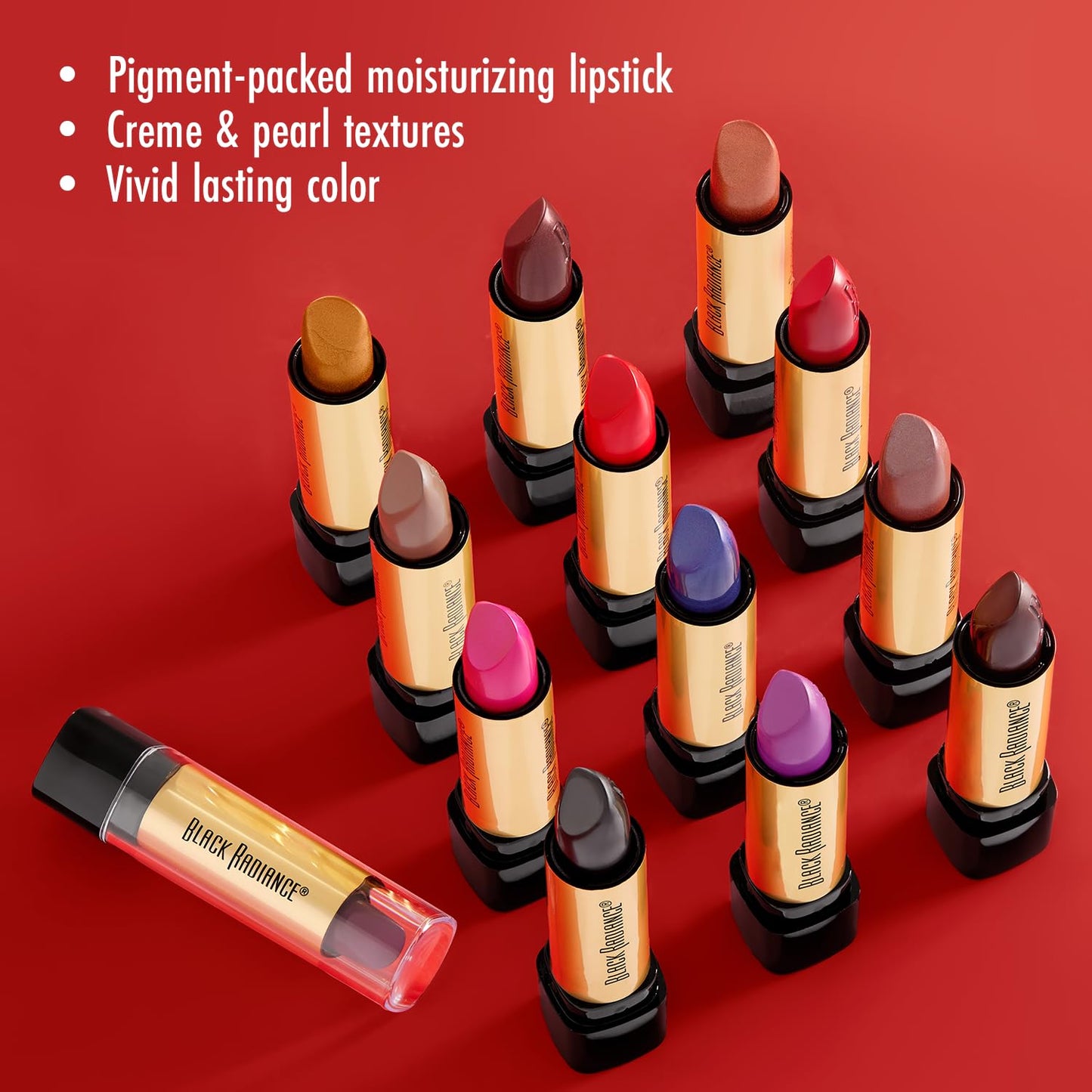 Black Radiance Perfect Tone Lip Color, Tropical Sunburst, 0.13 Ounce (Pack of 4) Beauty and Personal Care Black Radiance