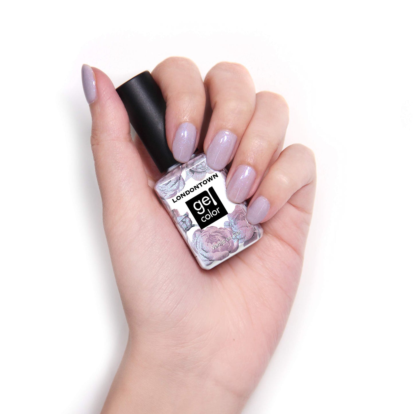 LONDONTOWN UV/LED Gel Nail Polish, Glittery Shimmery Lilac, Opal, 0.4 Fl Oz, Long Lasting, Chip Resistant High Shine Color Beauty & Personal Care LONDONTOWN