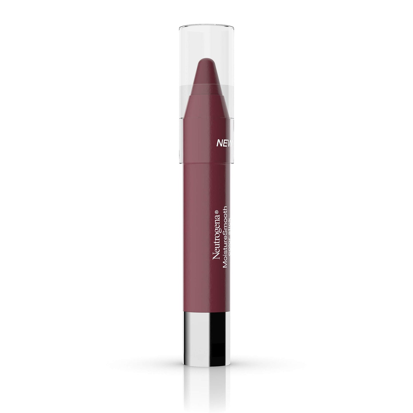 Neutrogena MoistureSmooth Color Stick for Lips, Moisturizing and Conditioning Lipstick with a Balm-Like Formula, Nourishing Shea Butter and Fruit