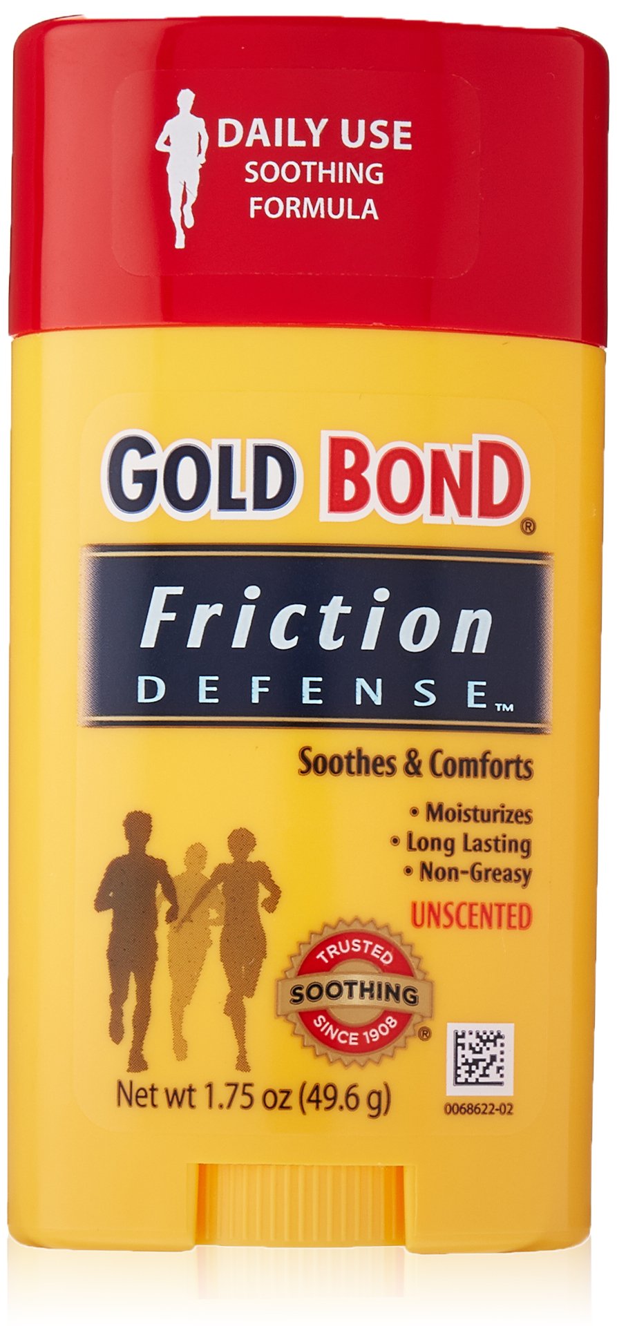 Gold Bond Friction Defense Stick Unscented 1.75 Ounce