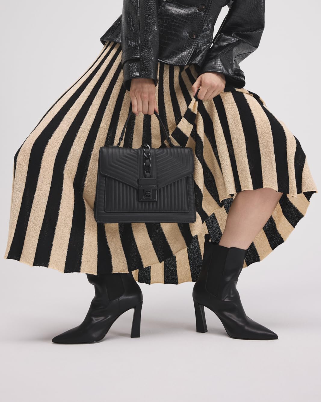 ALDO Women's Regular Jerilini Top Handle Bag, Black