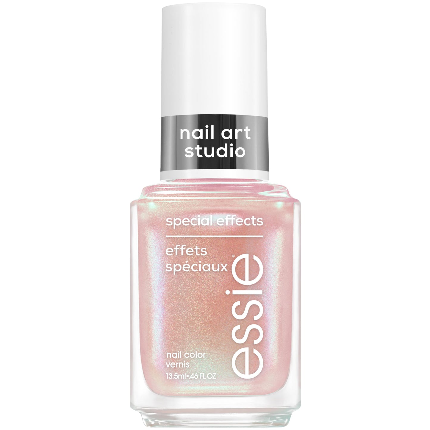 essie Nail Art Studio Special Effects Chrome Polish, Vegan, Peach Nail Polish, Gilded Galaxy, 0.46 Fl Oz Beauty & Personal Care essie