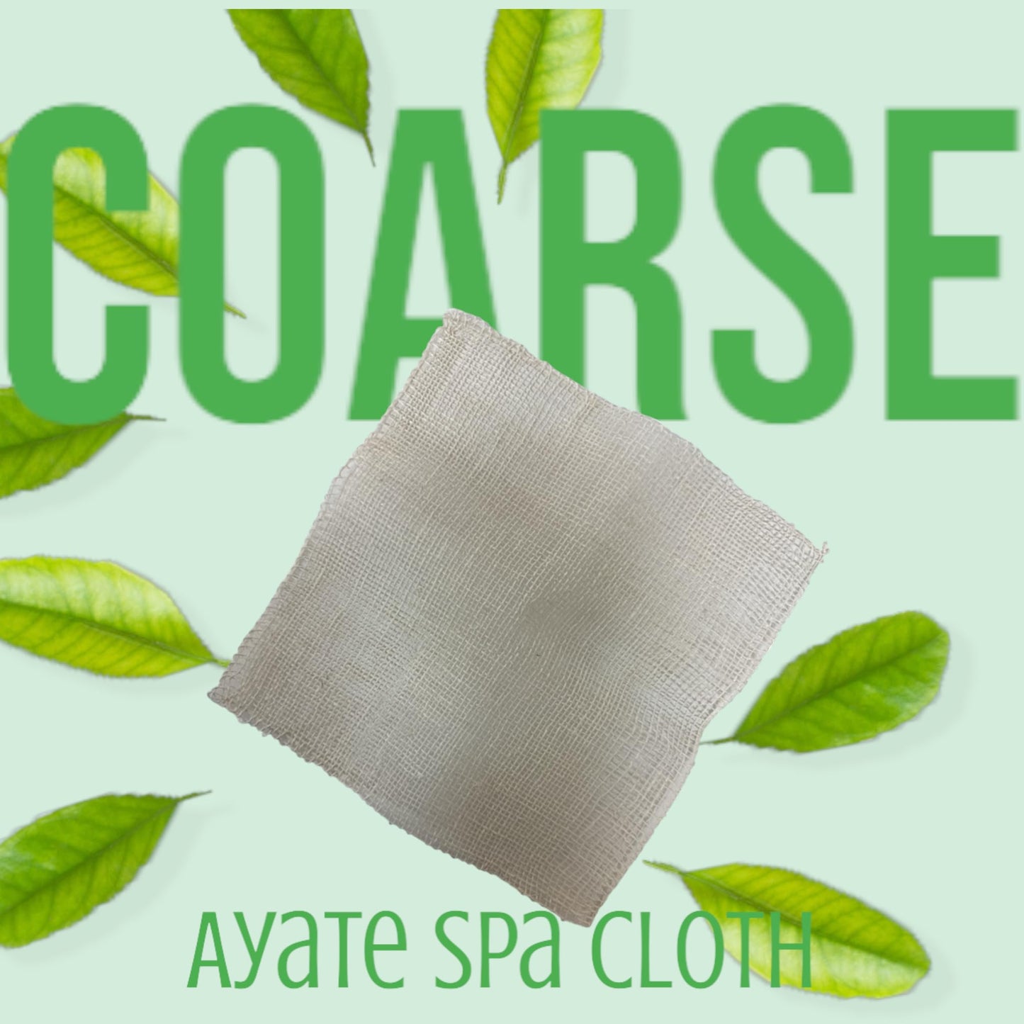 TV Time Direct Ayate Spa Cloth - Coarse Texture - 12 x 12 Beauty and Personal Care Tvtimedirect